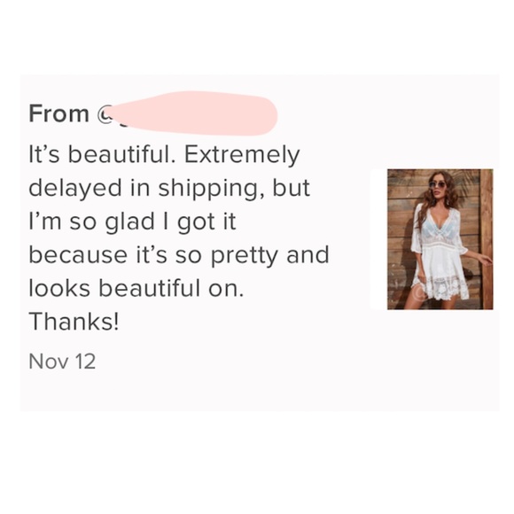 Hot Pink Lace Coverup Dress Tunic Bohemian Short - Picture 8 of 11